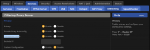 DD-WRT Privoxy