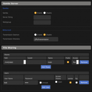 DD-WRT Samba Support